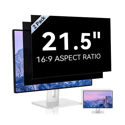 [2 Pack] 21.5 Inch Computer Privacy Screen for 16:9 Aspect Ratio Widescreen M...