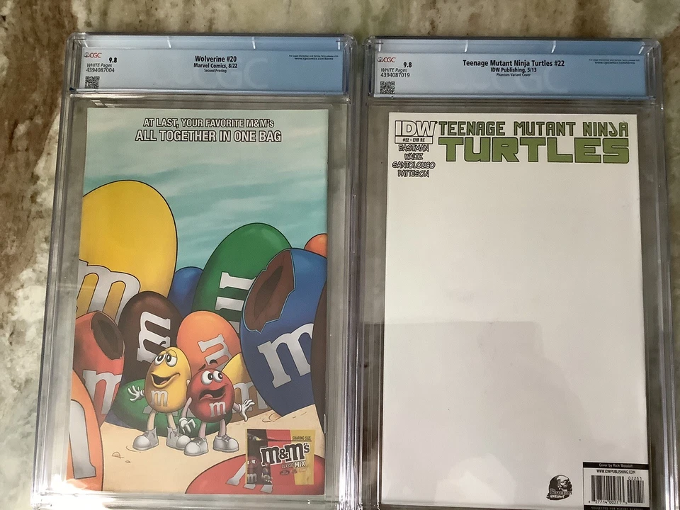 TMNT 22 Phantom Variant CGC 9.8 2013 IDW & Wolverine 20 2nd Print 2022 CGC 9.8 - Image 4 of 4