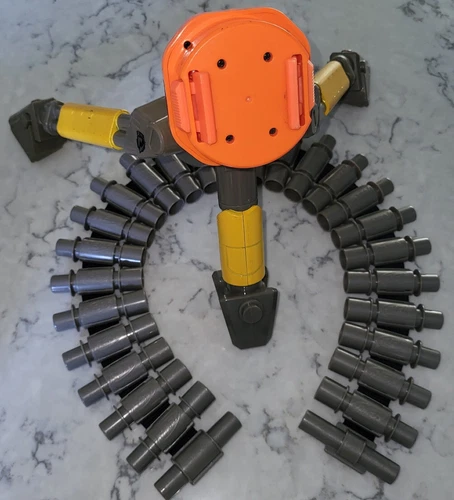 NERF N-Strike Vulcan EBF-25 Replacement Parts 25 Round Ammo Belt and Tripod