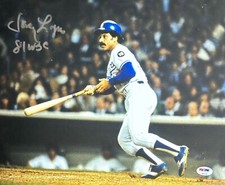 Davey Lopes Signed 11x14 Photo Dodgers '81 WSC' PSA 8A57798