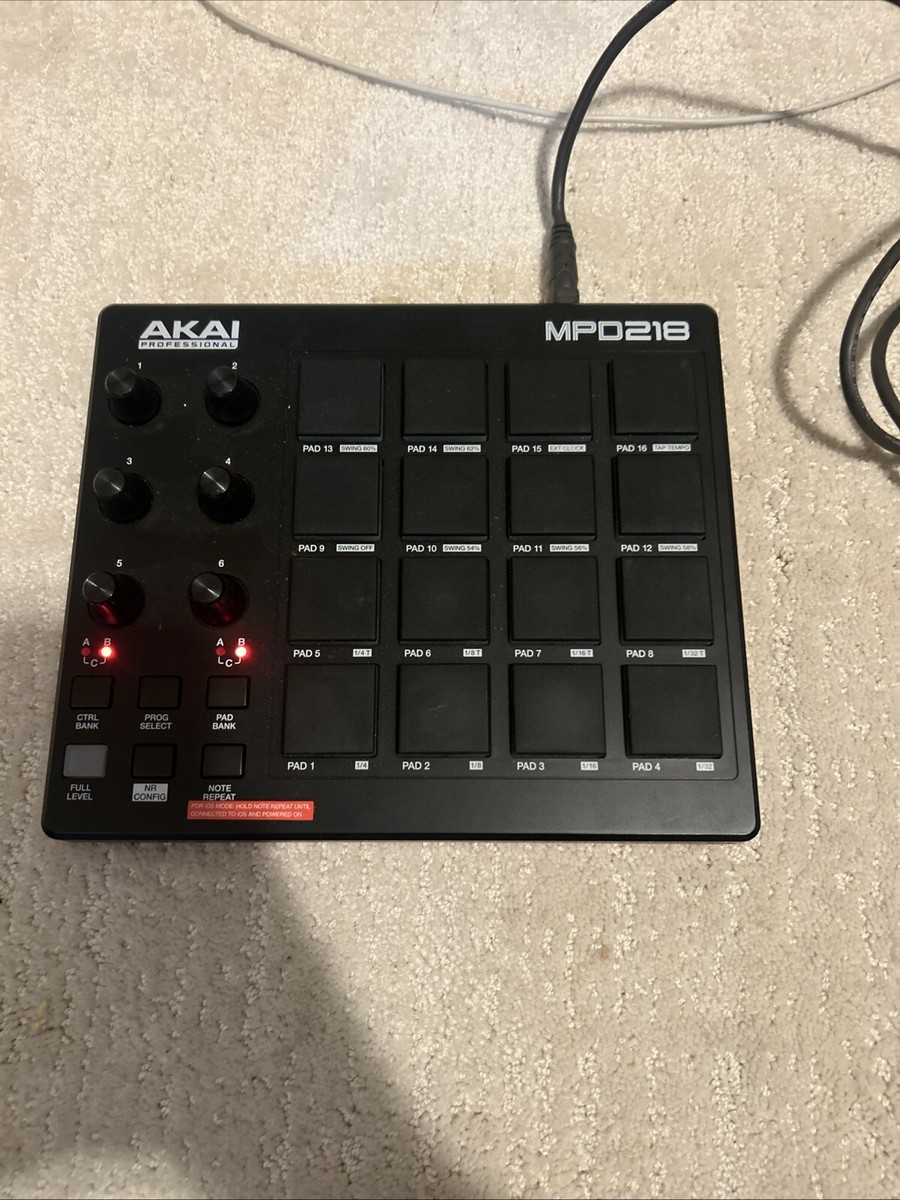Akai Professional MPD218 MIDI Pad Controller and USB Cable | eBay