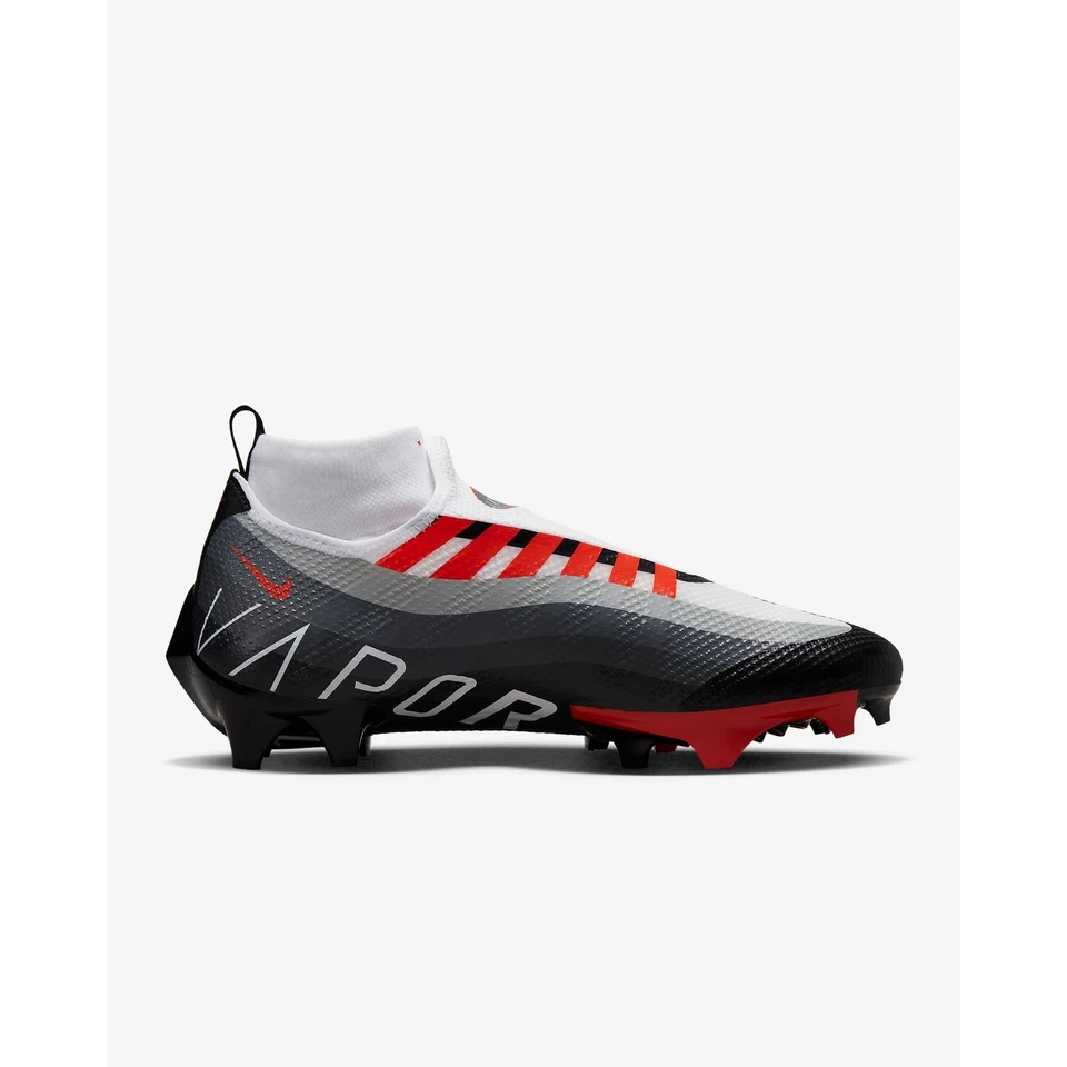 Nike Vapor Edge Pro 360 Negro/Blanco/Gris Humo Oscuro/Naranja Equipo *TALLA - 13* Foto 3 de 4
