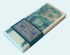 POLAND 50 ZLOTYCH 1988 P 142 UNC BUNDLE of 100 PCS
