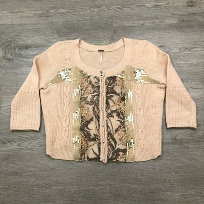 Free People Womens Small Wool Blend 