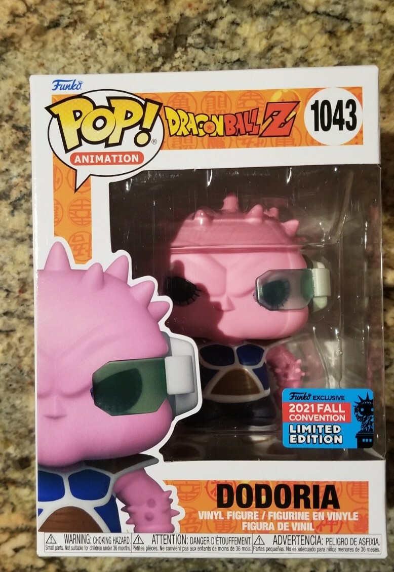 Funko Pop Dragon Ball Z Dodoria 1043 Fall Convention Shared