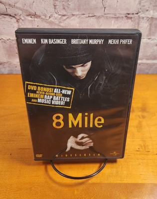 8 Mile - Eminem - 2003 DVD Semi-Autobiographical Drama Music (Like New) Region 1