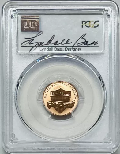 2019W REVERSE PROOF LINCOLN SHIELD CENT NGC PR70 RD FDI LYNDALL BASS SIGNED