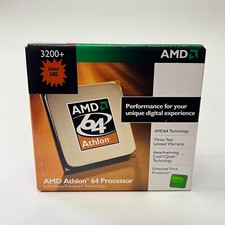AMD Athlon 64 3200 2GHz Socket AM2 Desktop CPU w/ CPU Cooler
