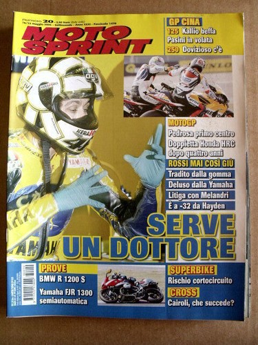 MOTOSPRINT Nr.20 2006 Test BMW R 1200 S Yamaha FJR 1300 Halbautomatik [P53]