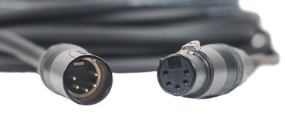 Elite Core 5 Pin DMX Cable 200' ft High Quality Hand-Built Neutrik XX Connectors