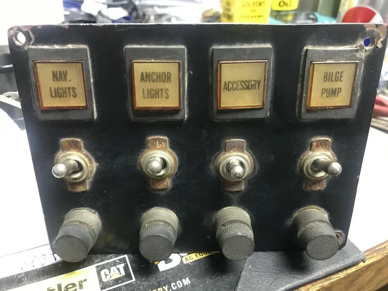 light  switch box boat or or other  