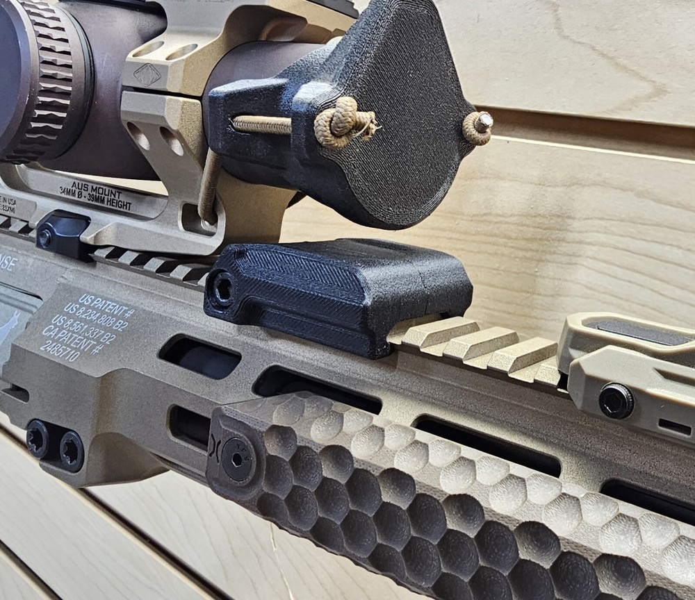Red Rocket Concepts Picatinny-Compatible AirTag Holder for Secure Tracking