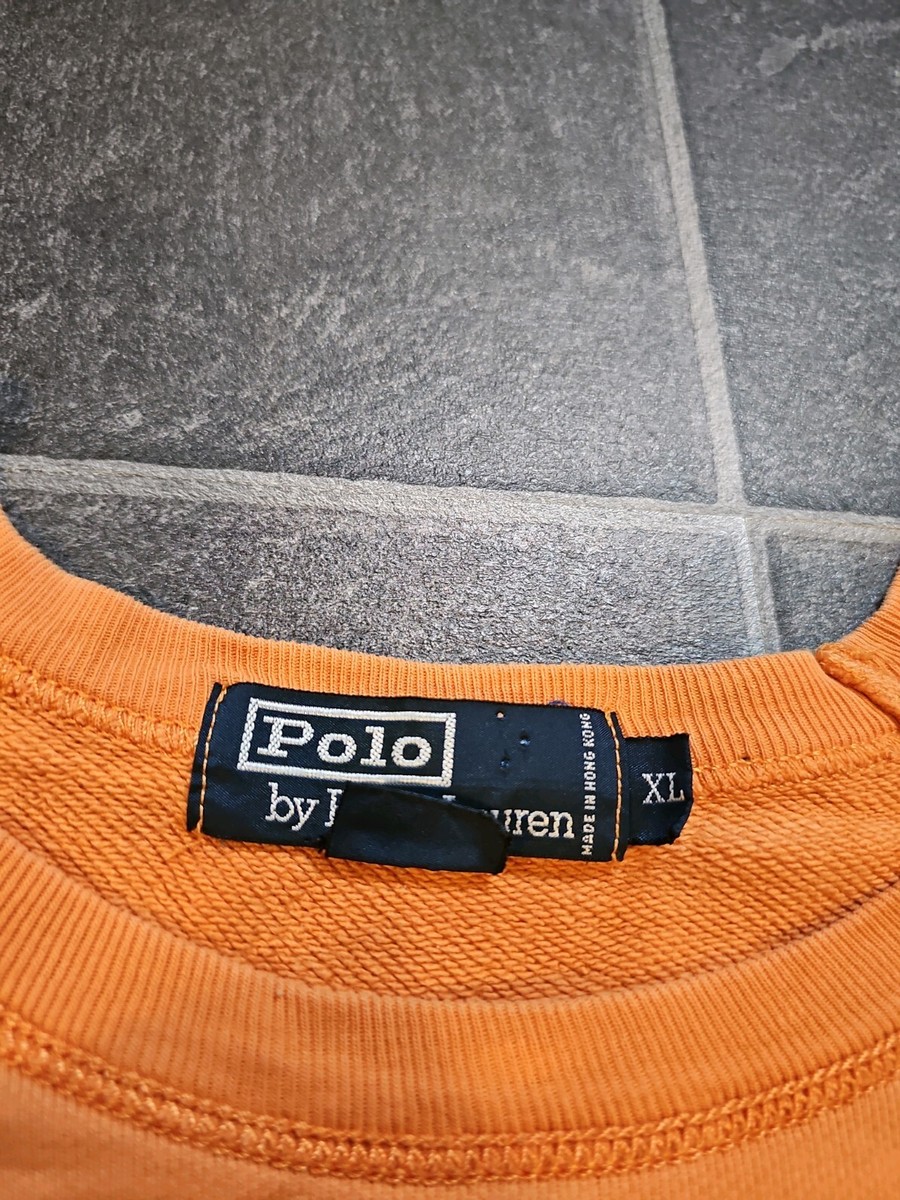 トップス 90's Polo Ralph lauren sweat trainer VTG 90'S POLO RALPH LAUREN PHYS ED SHORT SLEEVE SWEATSHIRT