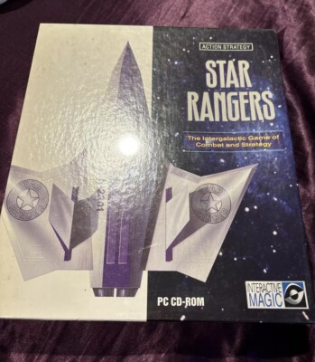 Star Rangers Action Strategy PC CD-ROM Game Interactive Magic 1995 Sealed in Box
