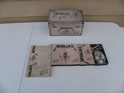 【CD/VHS-BOX】メタリカ / Live Shit:Binge&Purge Metallica - Live Shit: Binge & Purge VHS (san Diego, 1992
