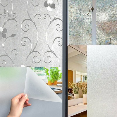 Fensterfolie Folie Milchglas Fenster Sichtschutz Selbstklebend
