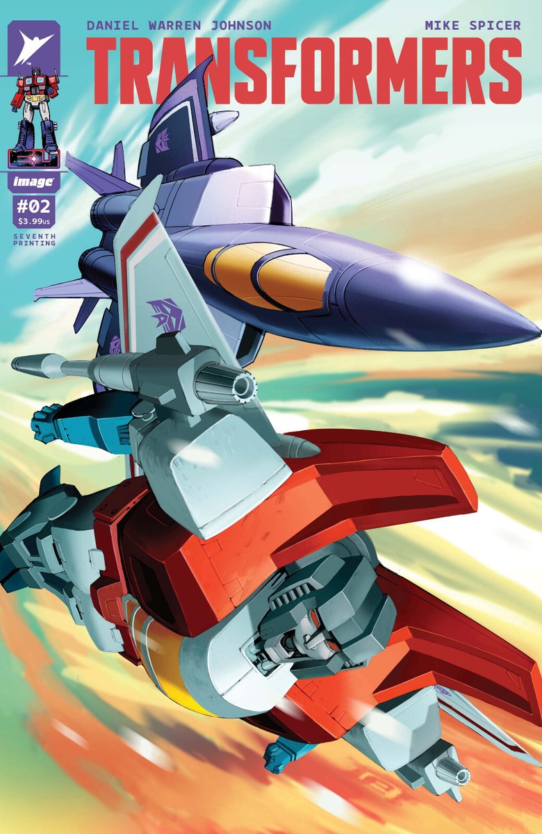 TRANSFORMERS #2 (7TH PRINT VARIANT)(2025) COMIC BOOK ~ IMAGE
