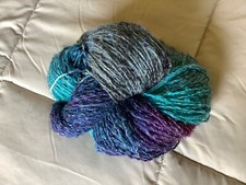 Interlacements Pot O Gold Hand-dyed Yarn By Tracey Schuh Mohair Wool Metallic