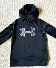 Under Armour Cold Gear Womens New with Tags 1317891-001 Black Hoodie Size M