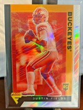 Justin Fields 2021 Chronicles Draft Football Silver Prizm Flux Rookie Card 233🔥