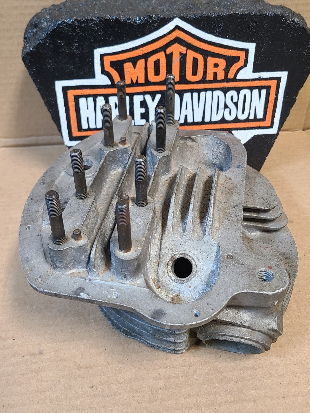 Harley Davidson OEM Panhead Cylinder Head Rear 1670655 eBay