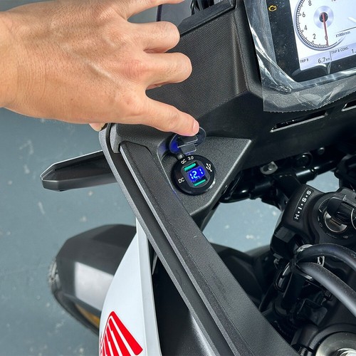 Quick Charger USB Outlet Power Socket Plug Adapter For HONDA XL750 Transalp 750 - Picture 15 of 21