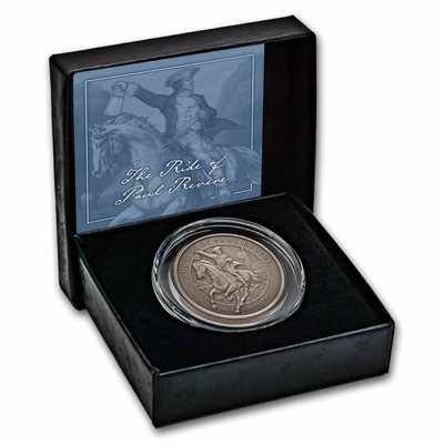 ジョン・シルバー 唐十郎 戯曲 ★非常に貴重★Amazon品切れ★ 1 oz Silver Round - 250th of Paul Revere's Ride (Antiqued w/Box