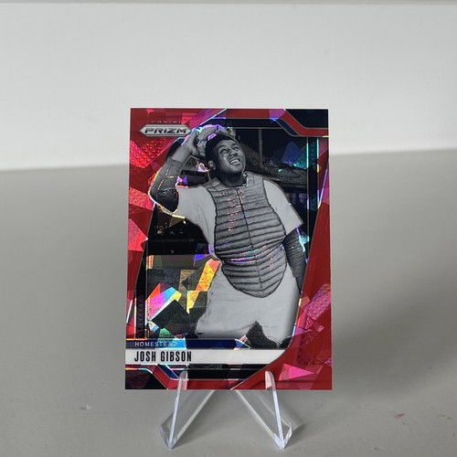 Josh Gibson [Red Ice Prizm] #144 2025 Panini Prizm card