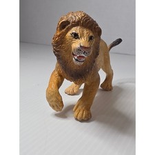 Figura León Safari Ltd Pequeña Bronceada Buena 1996 Safari Ltd Miami FL