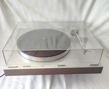 Yamaha Turntable P-350 Semi-Auto Belt Driven Cartridge and Stylus w/Cover