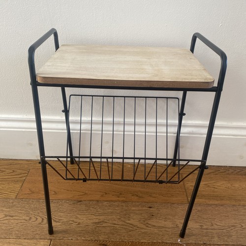 Retro vintage wood effect top