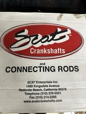 Scat 35700p I-beam Connecting Rods - 5.700 Length For Chevy Small Block. Read
