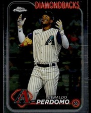 GERALDO PERDOMO 2024 TOPPS CHROME ARIZONA DIAMONDBACKS #288