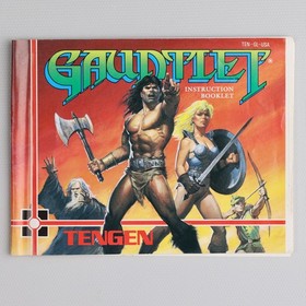 Gauntlet NES Nintendo Game + Manual - Authentic/Cleaned/Tested TENGEN