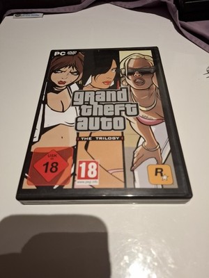 GTA GRAND THEFT AUTO TRILOGY PC SPIEL VICE CITY SAN ANDREAS GRAND THEFT AUTO III