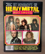 Hit Parader Heavy Metal Hot Shots / October 1987 / Motley Crue / Judas Priest
