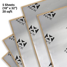 SDTK20 20 Square Feet Sound Deadening Trunk Kit Five 18" x 32" Pieces