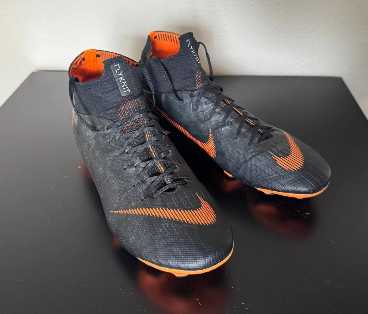 Preços baixos em Nike Superfly 6 Pro FG Black Total Orange | eBay