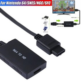 N64 To HDMI Converter Adapter HD Link Cable For Nintendo Gamecube Super NES SNES