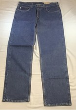 NWT Carhartt Jeans Men Sz 36 X 34 Relaxed Fit Holter Denim Straight Leg