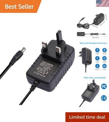 Leichtes 12V Netzteil Adapter für Heimelektronik - 100-240V Eingang