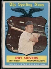 1959 Topps #566 Roy Sievers VG/VG-EX