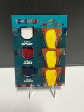 2025 Leaf Glory of the Game Tradition Kobe , LeBron , Luka T-7 MEM /5 Game Patch