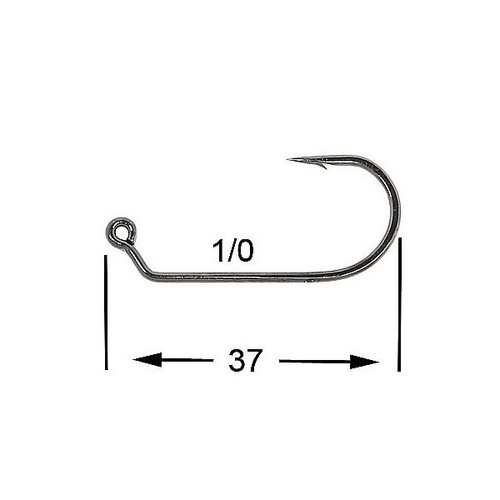 HAMECON VMC JIG ROND 7154 2/0 SACHET DE 10