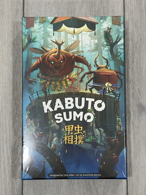 Kabuto Sumo Bug Wrestling Board Game Dexterity Game 2 to 4 Players NEW