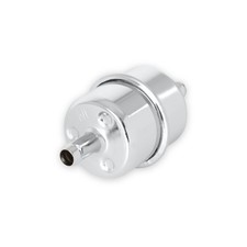 Mr. Gasket 9746 Chrome Fuel Filter - Fits 38 Inch Hose