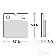 41183-compatible with BMW R 100 RT/2 MONOLEVER 60 HP, 44 KW 2cil. 247 0459 BASTI
