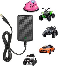 12v Charger for Kids Ride On Toys Car 12 Volt Battery Best Black