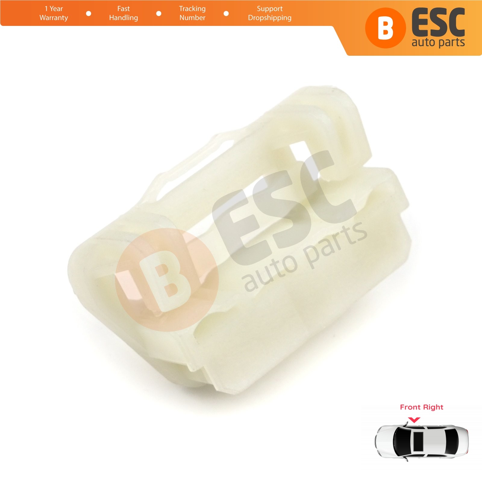 Window Regulator Clips Front Right for Ford Focus MK1 Jaguar S X Lincoln LS