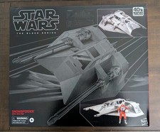 Star Wars The Black Series Snowspeeder Vehicle w 6 Dak Ralter Brand New In Box